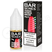 Strawberry Watermelon Bubblegum Nic Salt E-Liquid by Bar Series