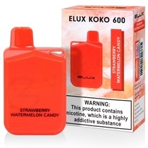 Strawberry Watermelon Candy Elux Koko 600 Disposable Vape