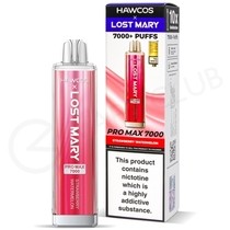 Strawberry Watermelon Hawcos x Lost Mary Promax 7000 Disposable Vape