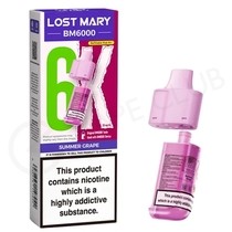 Summer Grape Lost Mary BM6000 Refill Pack