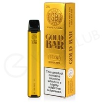 Super Mix Gold Bar Disposable Vape