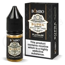 Supra Reserve Nic Salt E-Liquid by Bombo Platinum Tobaccos