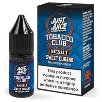 Sweet Cubano Tobacco Nic Salt E-Liquid by Just Juice