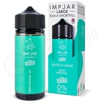 Sweet Menthol Shortfill E-Liquid by Imp Jar Large 100ml