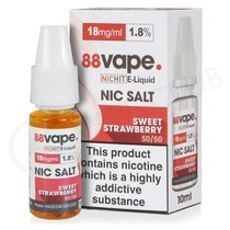 Sweet Strawberry Nic Salt E-Liquid by 88Vape