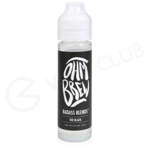The Black Shortfill E-Liquid by Ohm Brew Badass Blends 50ml
