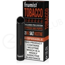 Tobacco Frumist Disposable Device