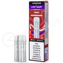 Tobacco Hawcos x Lost Mary Crystal Pro Prefilled Pods