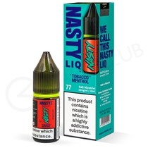 Tobacco Menthol Nic Salt E-Liquid by Nasty Liq