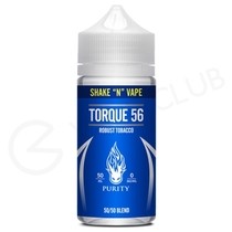 Torque 56 Shortfill E-Liquid by Purity 50ml