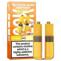 Triple Mango & Peach Mango Bloody Bar Ultra Twist 20K Refill Pack
