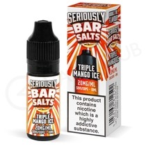 Triple Mango Ice Nic Salt E-Liquid by Seriously Bar Salts