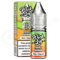 Triple Mango Nic Salt E-Liquid by Wick Liq Bar Juice