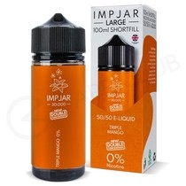 Triple Mango Shortfill E-Liquid by Imp Jar Large 100ml