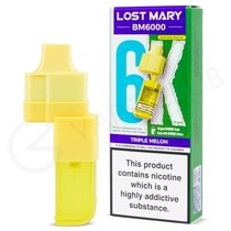 Triple Melon Lost Mary BM6000 Refill Pack