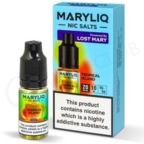 Tropical Island Nic Salt E-Liquid by Lost Mary Maryliq