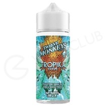 Tropika Iced Shortfill E-Liquid by Twelve Monkeys 100ml