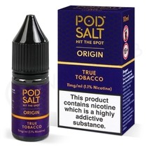 True Tobacco Nic Salt E-Liquid by Pod Salt Origin