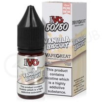 Vanilla Biscuit E-Liquid by IVG 50/50