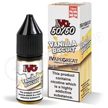 Vanilla Biscuit E-Liquid by IVG 50/50