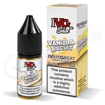 Vanilla Biscuit Nic Salt E-Liquid by IVG