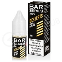 Vanilla Custard Nic Salt E-Liquid by Bar Series Desserts