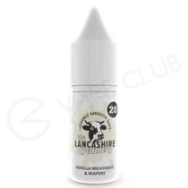 Vanilla Milkshake Wafers Nic Salt E-Liquid by The Lancashire Creamery