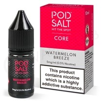 Watermelon Breeze Nic Salt E-Liquid by Pod Salt