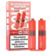 Watermelon Ice & Blueberry Cherry Cranberry Bloody Bar Ultra Twist 20K Refill Pack