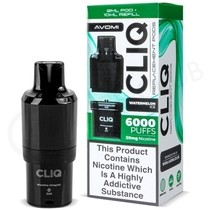 Watermelon Ice Avomi Cliq 6000 Puff Refill Pack