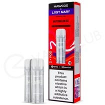 Watermelon Ice Hawcos x Lost Mary Crystal Pro Prefilled Pods