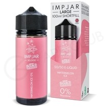 Watermelon Ice Shortfill E-Liquid by Imp Jar Large 100ml