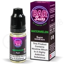 Watermelon Nic Salt E-Liquid by Bar Salts