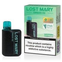 Western Tobacco Lost Mary DM600 X2 Disposable Vape