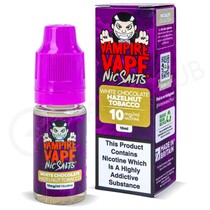 White Chocolate Hazelnut Tobacco Nic Salt E-Liquid by Vampire Vape