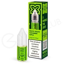 White Grape Cucumber Apple Nic Salt E-Liquid by Pod Salt Nexus