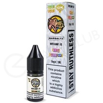 White Gummi On Ice Nic Salt E-Liquid by Ruthless Bar Saltz