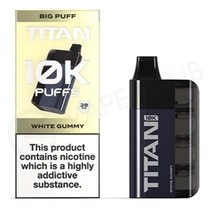 White Gummy Titan 10K Disposable Vape