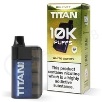 White Gummy Titan 10K Disposable Vape