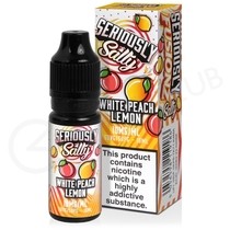 White Peach Lemon Nic Salt E-Liquid by Seriously Fusionz