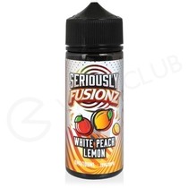 White Peach Lemon Shortfill E-Liquid by Seriously Fusionz 100ml