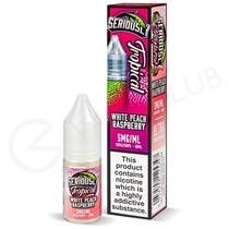 White Peach Raspberry Nic Salt E-Liquid by Seriously Tropical