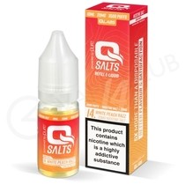 White Peach Razz Nic Salt E-Liquid by QSalts