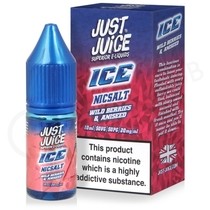 Wild Berries & Aniseed Nic Salt E-Liquid  by Just Juice Ice