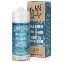 Wild Cherry, Fino Lemon and Frozen Blueberries Shortfill E-Liquid by Wild Roots 100ml