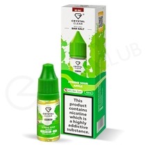 Xtreme Sour Apple Nic Salt E-Liquid by Crystal Clear