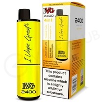 Yellow Edition IVG 2400 Disposable Vape