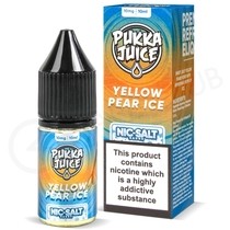 Yellow Pear Ice Nic Salt E-Liquid by Pukka Juice