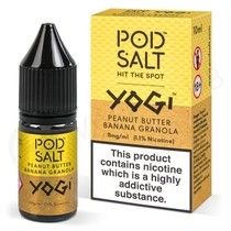 Yogi Peanut Butter Banana Granola Nic Salt E-Liquid by Pod Salt & Yogi