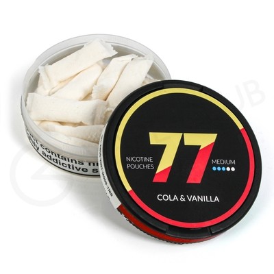 77 Cola & Vanilla Nicotine Pouches